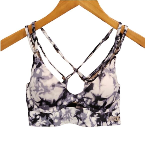 NWOT BUNDLE Victoria's Secret PINK Bonded Scoop Push-Up Bra XS - Picture 3 of 15